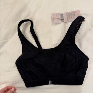 Black Sweaty Betty Sports Bra (high impact) NWT